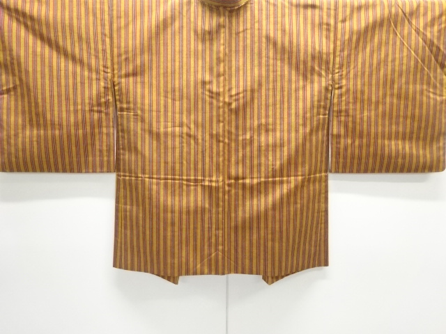 JAPANESE HAORI / TSUMUGI / WOVEN STRIPE